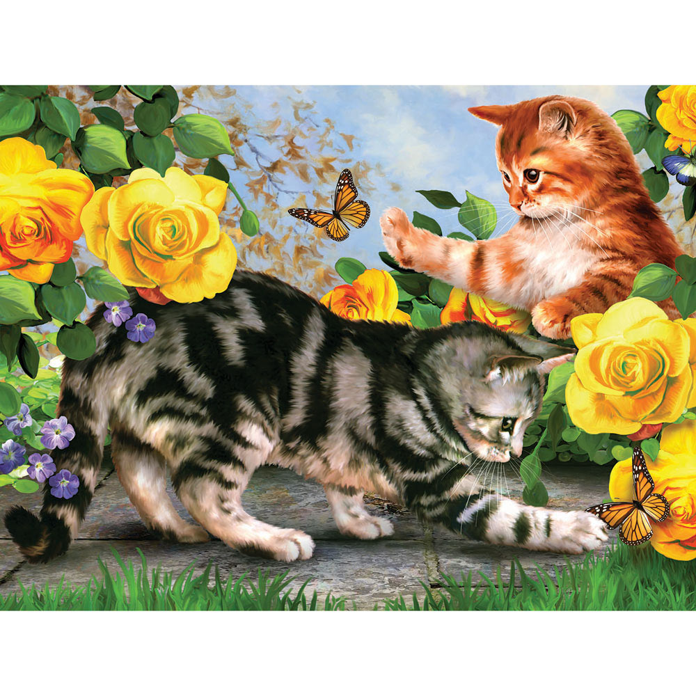 Kitten Play 500 Piece Jigsaw Puzzle Spilsbury