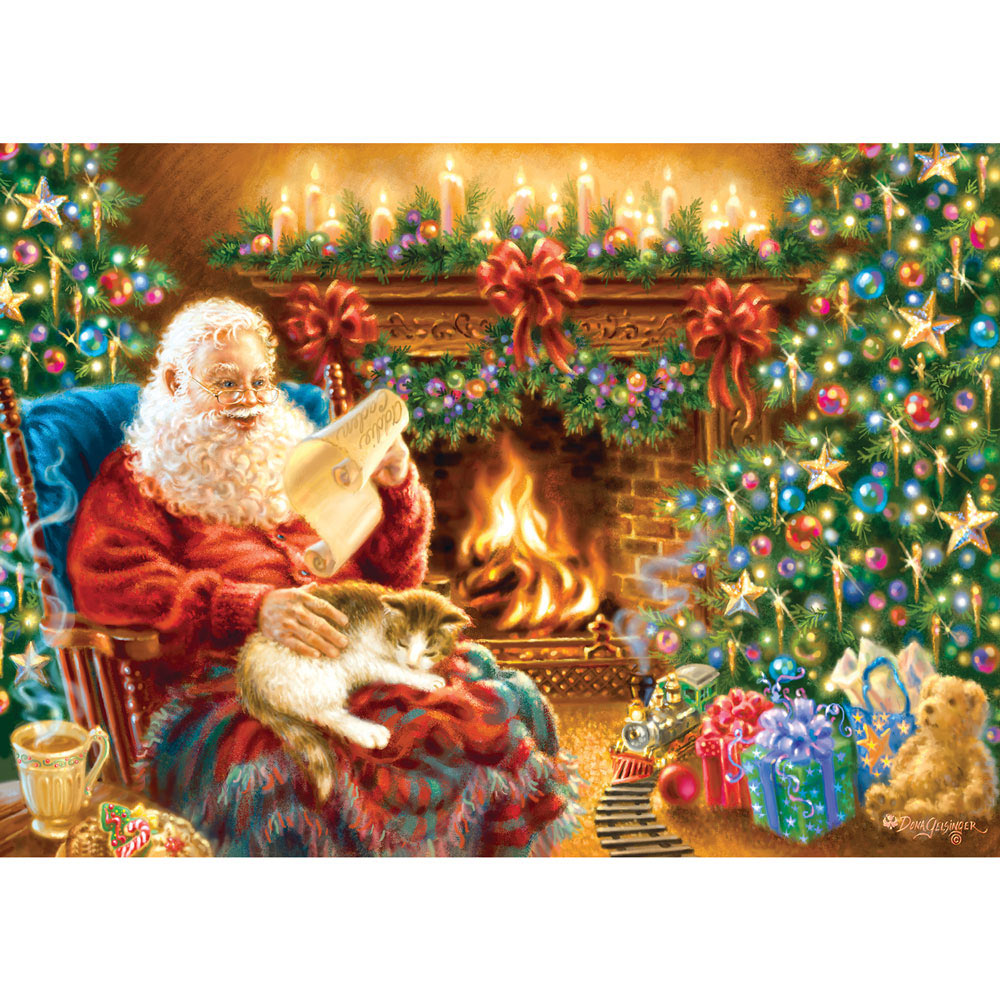 Christmas Dreams 500 Piece Glitter Jigsaw Puzzle Spilsbury