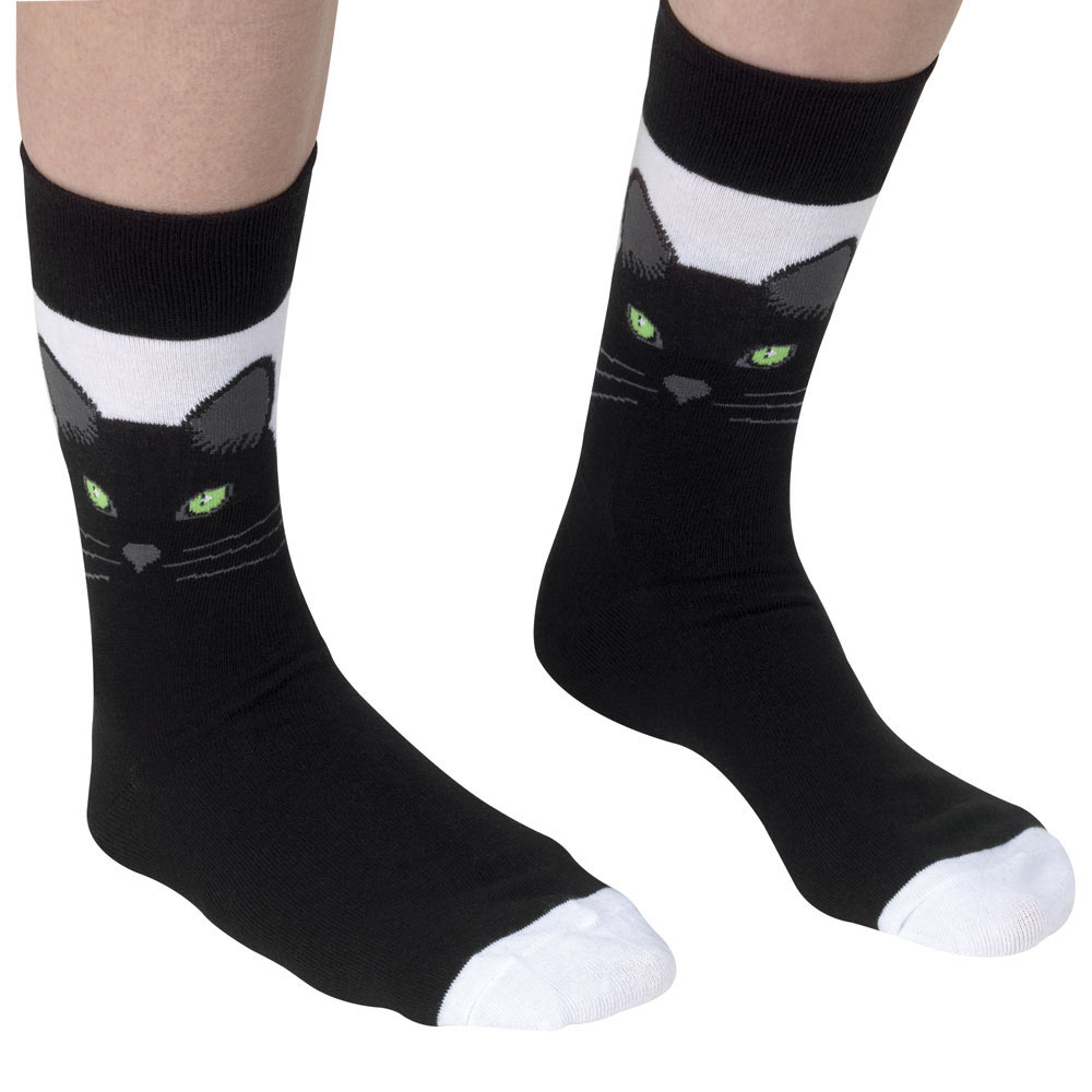 Buy Cat Socks for Women Cotton, Polyester Blend Spilsbury