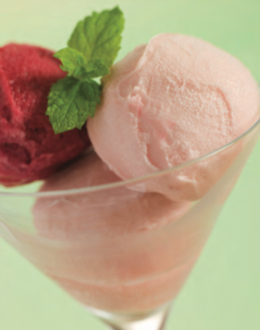 Grapefruit Champagne Sorbet