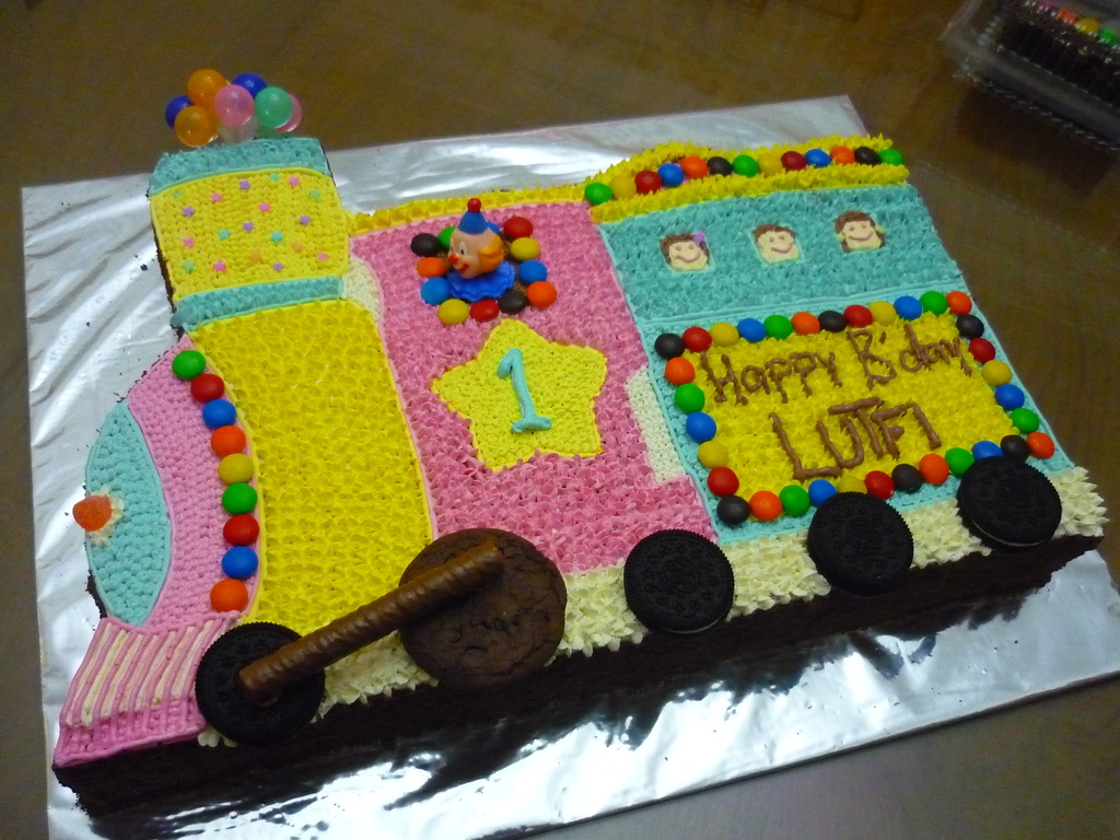 Lutfi's Choo Choo Train Cake - CakeCentral.com, image size:1024x768