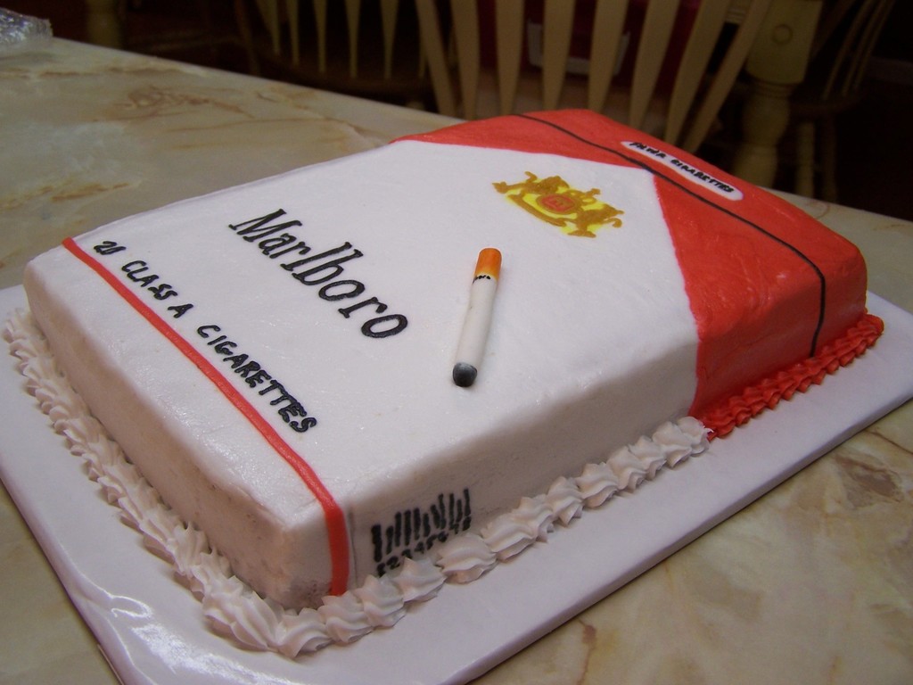 Marlboro Cake