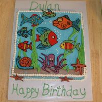 Fish Cake fish are chocolate transfers. critiques welcome!