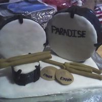 Drum Cake Drum Cake for my hubby's bday