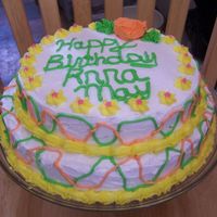 Birthday Cake Birthday cake for 87 year young lady