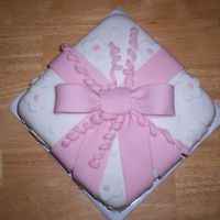 First Fondant Cake all fondant