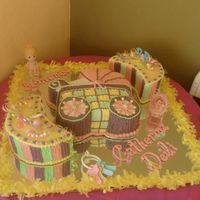 Shower Carriage Cake My best friend's shower cake for her first pregnancy