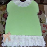 Baby's Dress This is the final exam on my fondant class. I was very proud of the outcome eventhough I couldn't get any ribbons to finish my...