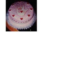 I Love You Cake 