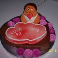 Cutie Pie Valentine By Sommcakes Happy Valentines Day! I would have like to have added more, but the power went out... for 13 hours. Anyway, this little cake is ALL cake...