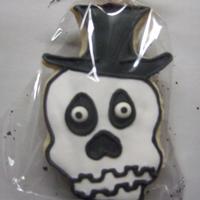 Scarno Skeleton Scarno the skeleton =D Getting ready for Halloween, sugar cookies with RI. TFL!