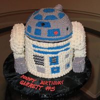 R2D2 Inspired by Christina's Cakes (thank you!).