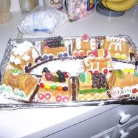 Train Cake my first try and last, for my sons 5th b-day he loves trains