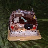 Military Jeep Third and final pic. My granddaughter's 5th birthday. She wanted a "soldier" party so this is what I came up with. It was a...