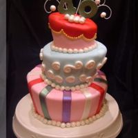 My First Topsy Turvy We were helping with a surprise party for a friend and it was a slow cake week, so I figured it was the perfect time to make my first topsy...