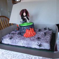Witches Cauldron This one was a lot of fun to make. Although I had to come up with a couple creative ideas to help the barbie stand up!