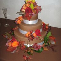 Chocolate.jpg chocolate bc, sating ribbon and fresh floral