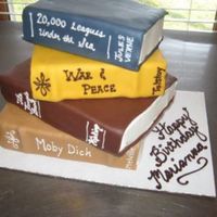 Img_1433.jpg Did this one for a librarians birthday...the son didn't know what kind of books she read so I went with the classics! white cake...