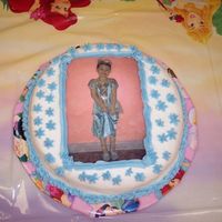 Princess Birthday Cake The them for my daughter's birthday was Disney Princess so this cake was her dressed as Cinderella.