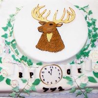 My Aunt's An Exalted Ruler! Elk cake for my Aunt's installation as first female ER of her lodge!