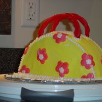 Birthday Purse Cake This is my first amature attempt at a 3D cake. I was inspired by all the other cakes I have viewed on this fantastic site! I "had&quot...