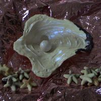 Oyster "cake" For 50Th Birthday Studied and experimented to be sure this turned out right. Not quite a cookie or a cake. Made for my mother-in-law's 50th birthday to...