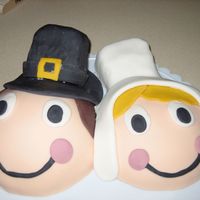 Pilgrim Cake Made this for my thanksgiving. Done with fondant
