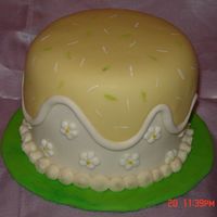 Strawberry Shortcake Cake Chocolate cake w/ MMF. After I made this strawberry Shortcake cake with all of the cute pink and red clors my SIL reminded me that my neice...