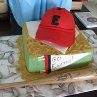 Easton 2Nd Birthday Bat I purchased as present. Cap is cake also