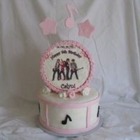 Calyns 5Th Birthday DD 5th Birthday. She wanted a girlie pink Camp Rock with roses. TFL !