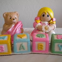 Dscn0039.jpg baby shower cake toppers. All rice crispy treats