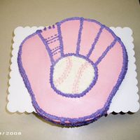 Girl's Tee Ball Cake Cake for a 6 and under girls tee ball team
