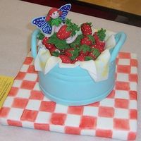 Bucket Of Strawberries 