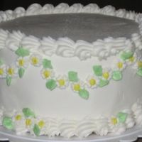 Fondant Daisy Cake 