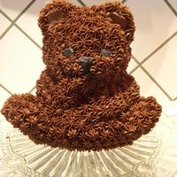 My Very First 3D-Bear This was my very first 3D-cake, and I thought it turned out pretty ok. It's a ginger-chocolate cake covered with vanilla-chocolate...
