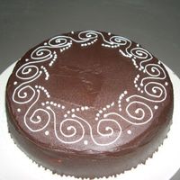 Birthdaycake No 2 Well, after the disaster cake (which turned out to taste pretty great) I threw this cake together the next morning. It's almost a...