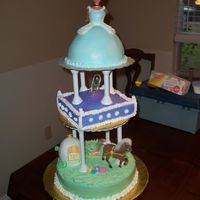 Cinderella This cake was really fun to make! All bittercream!