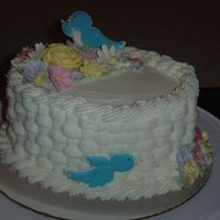 Basket Weave Course 2 cake
