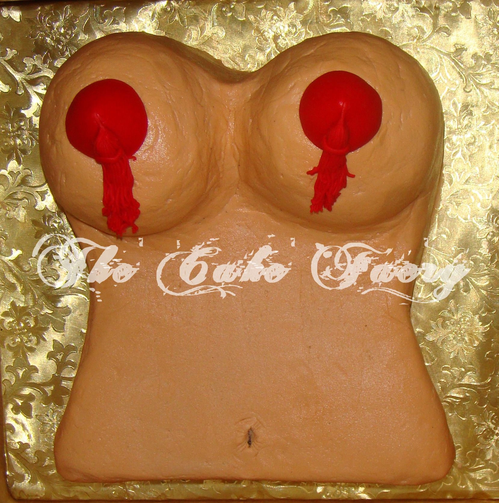 Ricky Another cake for one of my daughter other co-worker.Chocolate cake w/buttercream.