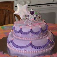 Princess This cake was for a friend's daughter. She loved it.