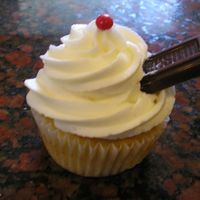 Cupcake Just a cupcake I did that I thought turned out cute. I wish I had more time to do more of them but only a few made it. Thanks for looking...