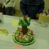 Fairy Garden This is my friends cake that she entered into the Maryland Mid-atlantic cake show. It's it the cutest.