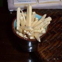 Cookie Fries Okay, I HAD to post this up because it was so HILAREOUS! In the background are logo cookies we are doing for a local bank. In the...