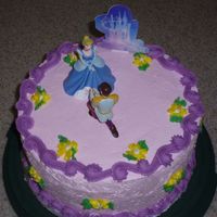Cinderella B-Day Cake Niece's 3rd birthday cake.