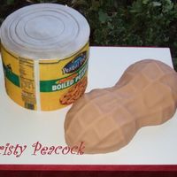 Can Of Peanuts Giant peanut and big can of boiled peanuts for a boiled peanut lover