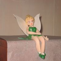 Tinkerbell Figurine Sorry about the bad quallity of the picture.