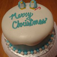 North Pole Penguins I made this cake for a kid's Christmas party. The kids loved it and the adults did too!