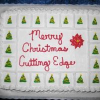 Christmas Time My grandfather ordered this cake for his carry in at work. He works at a machine shop. Thought it turned out pretty cool. Love the...