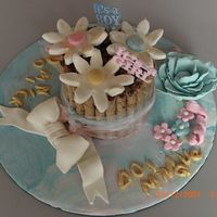 For Boy And Girl Twins This is pirouette cake made for a boy and girl. It is my first cake I have given to a friend and though there a several mistakes, I am...