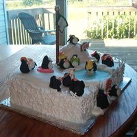 Another Snow Day This is a cake I entered in our local county fair. Won a blue ribbon. All of MMF and RI.